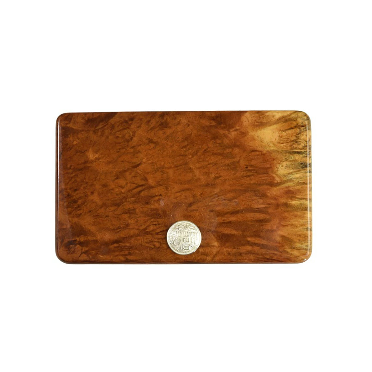 花梨 ルアーケース  5ポケット コンチョ付き 花梨瘤 木製 高級 サムライクラフト オリジナル