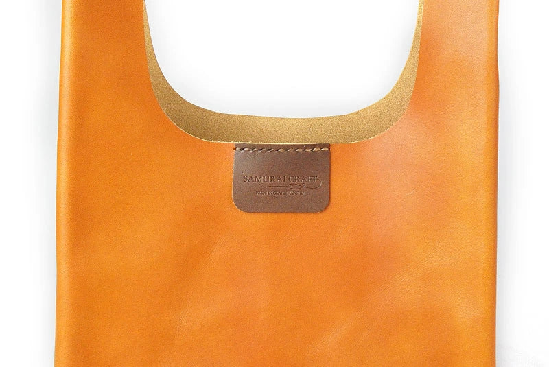 サムライクラフト マルシェトート サドルベーシック オイルレザー エコバッグ