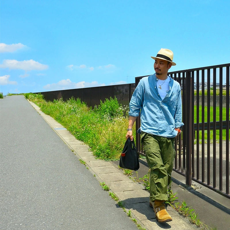 サムライクラフト マルシェトート サドルベーシック オイルレザー エコバッグ