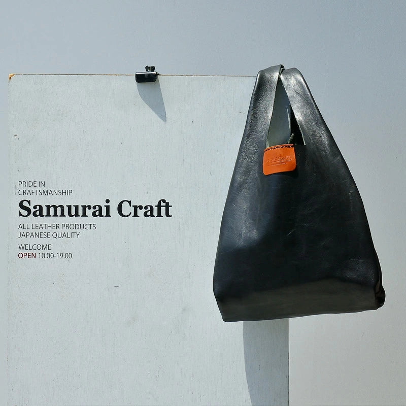 サムライクラフト マルシェトート サドルベーシック オイルレザー エコバッグ