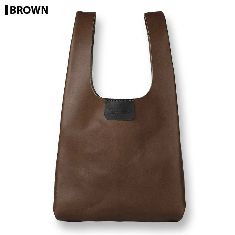 サムライクラフト マルシェトート サドルベーシック オイルレザー エコバッグ