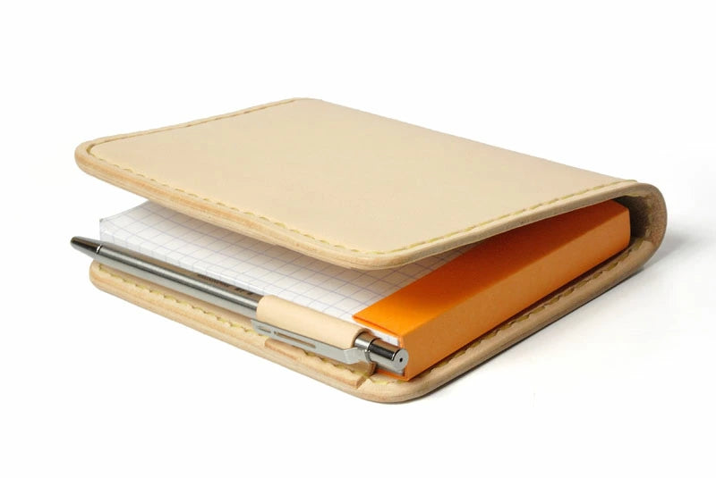 サムライクラフト Rhodia ロディア メモカバー フラップレス サドルレザー オイルレザー