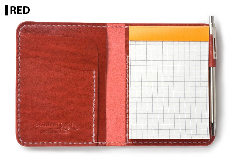 サムライクラフト Rhodia ロディア メモカバー フラップレス ルガトショルダー