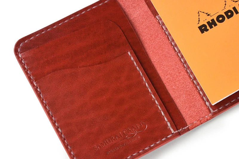 サムライクラフト Rhodia ロディア メモカバー フラップレス ルガトショルダー