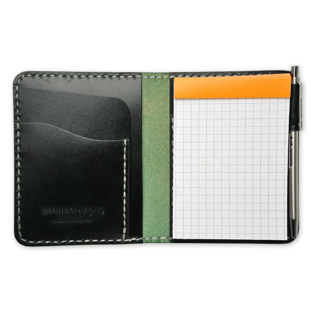 サムライクラフト Rhodia ロディア メモカバー フラップレス ルガトショルダー