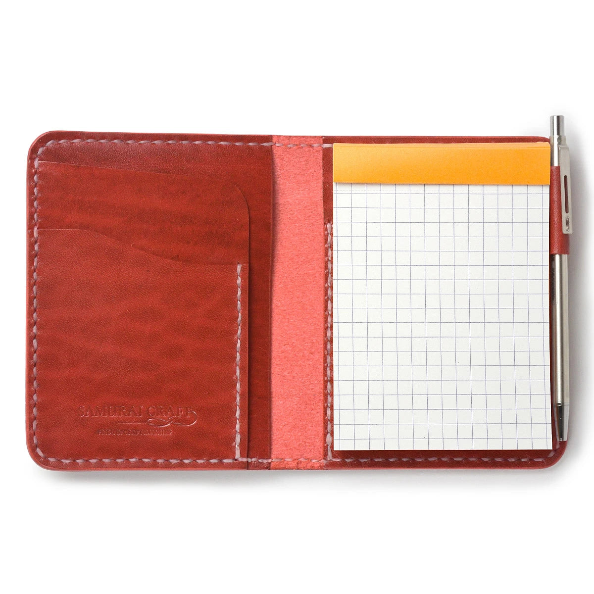 サムライクラフト Rhodia ロディア メモカバー フラップレス ルガトショルダー