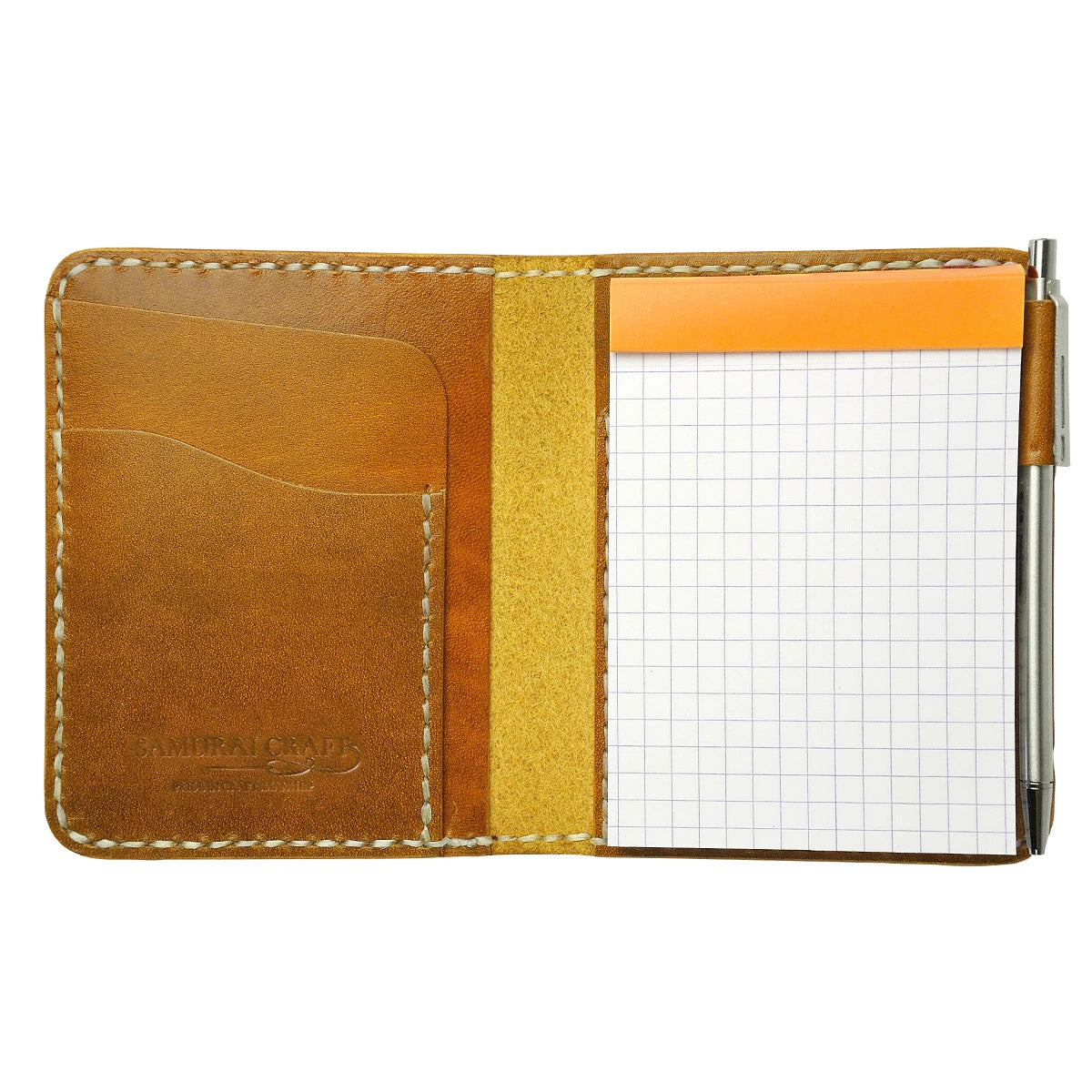 サムライクラフト Rhodia ロディア メモカバー フラップレス ルガトショルダー