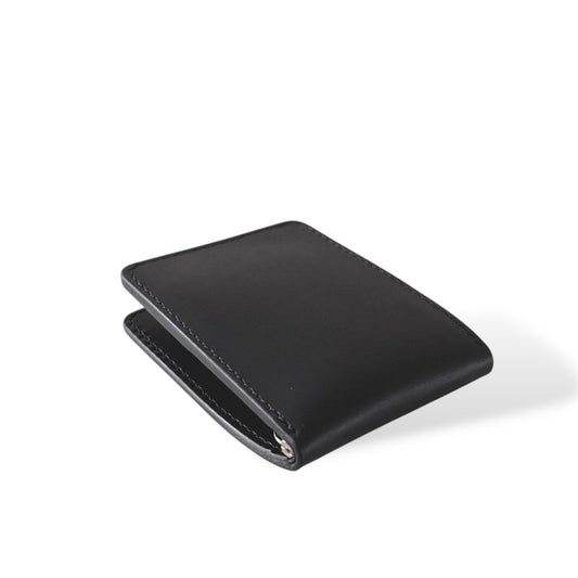 サムライクラフト マネークリップ オイルレザー サドルレザー ベーシック - ブラック -