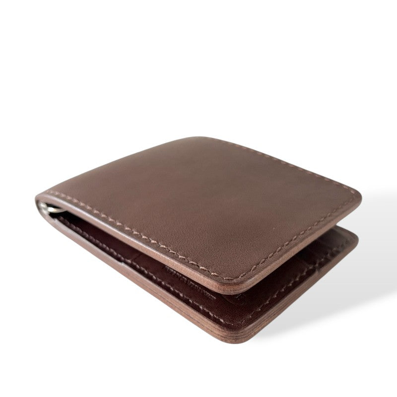 サムライクラフト マネークリップ オイルレザー サドルレザー ベーシック - ブラウン -