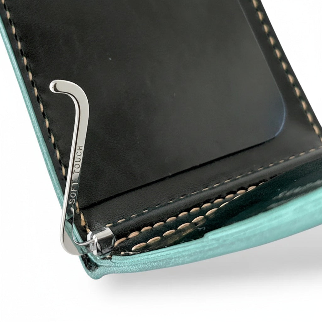 サムライクラフト マネークリップ  ルガト - グリーン / イエロー-