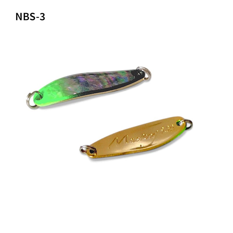 NORTHERN LIGHTS ノーザンライツ マスケグ 5.3g NBS ブラックシェルバイトマーカー スプーン