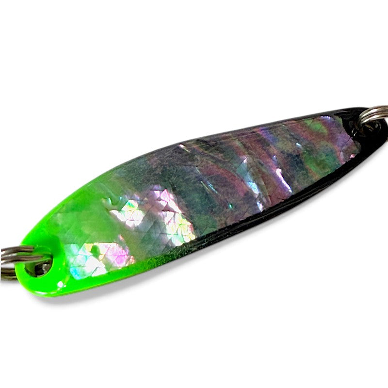 NORTHERN LIGHTS ノーザンライツ マスケグ 5.3g NBS ブラックシェルバイトマーカー スプーン