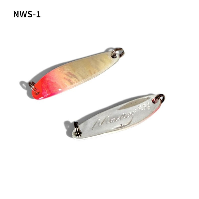 NORTHERN LIGHTS ノーザンライツ マスケグ 5.3g NBS ホワイトシェルバイトマーカー スプーン (コピー)