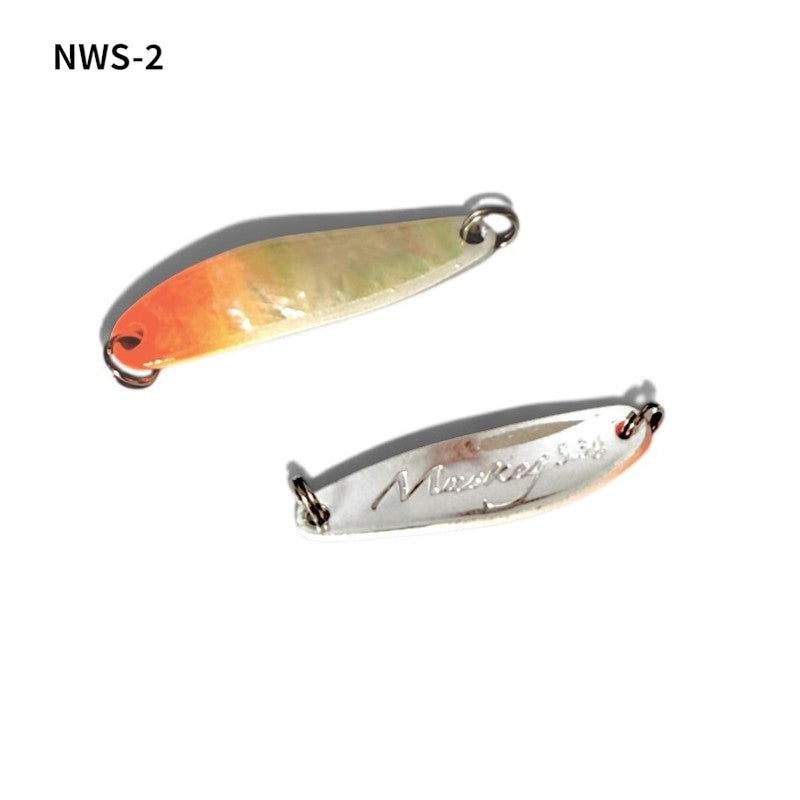 NORTHERN LIGHTS ノーザンライツ マスケグ 5.3g NBS ホワイトシェルバイトマーカー スプーン (コピー)