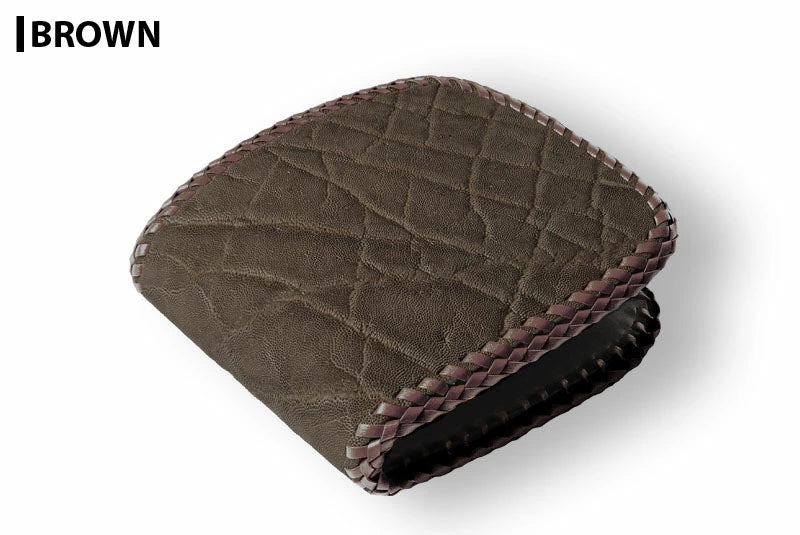 サムライクラフト ハーフウォレット N-1 エレファントスキン 象革