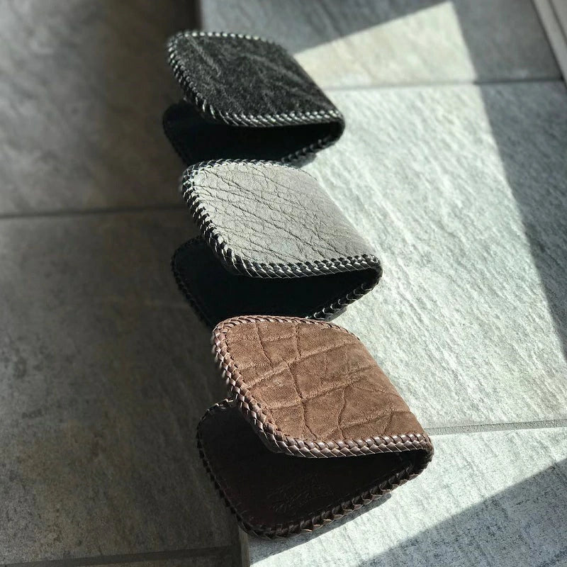 サムライクラフト ハーフウォレット N-1 エレファントスキン 象革