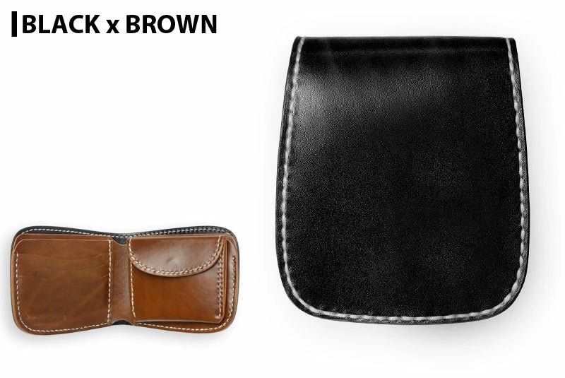 サムライクラフト ハーフウォレット N-1 ルガトショルダー バイカラー