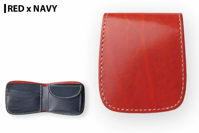 サムライクラフト ハーフウォレット N-1 ルガトショルダー バイカラー