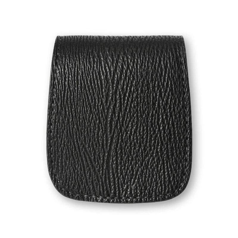 サムライクラフト ハーフウォレット N-1 シャークスキン オイルレザー ブラック