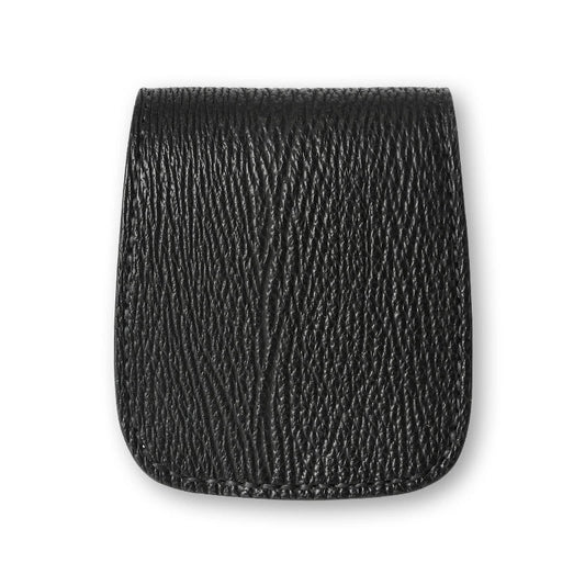 サムライクラフト ハーフウォレット N-1 シャークスキン オイルレザー ブラック