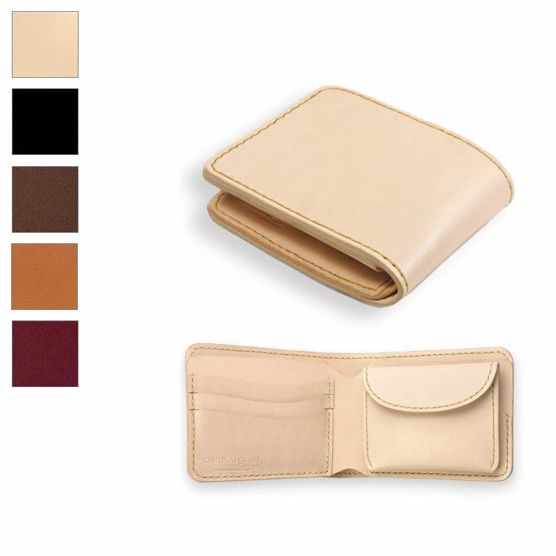 サムライクラフト ハーフウォレット N-1A サドルレザー オイルレザー