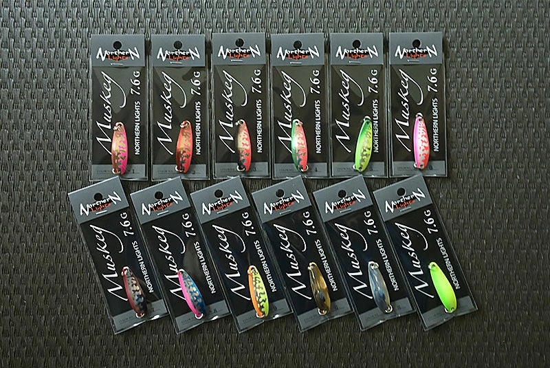 NORTHERN LIGHTS】 ノーザンライツ マスケグ 7.6g スプーン nl NORTHERN LIGHTS】 ノーザンライツ マスケグ 7.6g スプーン nl