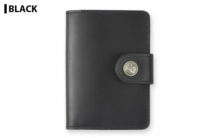 サムライクラフト システム手帳カバー 文庫本 A6 サドルレザー オイルレザー SC-020コンチョ付き