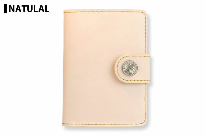 サムライクラフト システム手帳カバー 文庫本 A6 サドルレザー オイルレザー SC-020コンチョ付き