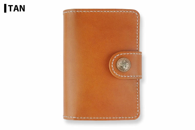 サムライクラフト システム手帳カバー 文庫本 A6 サドルレザー オイルレザー SC-020コンチョ付き