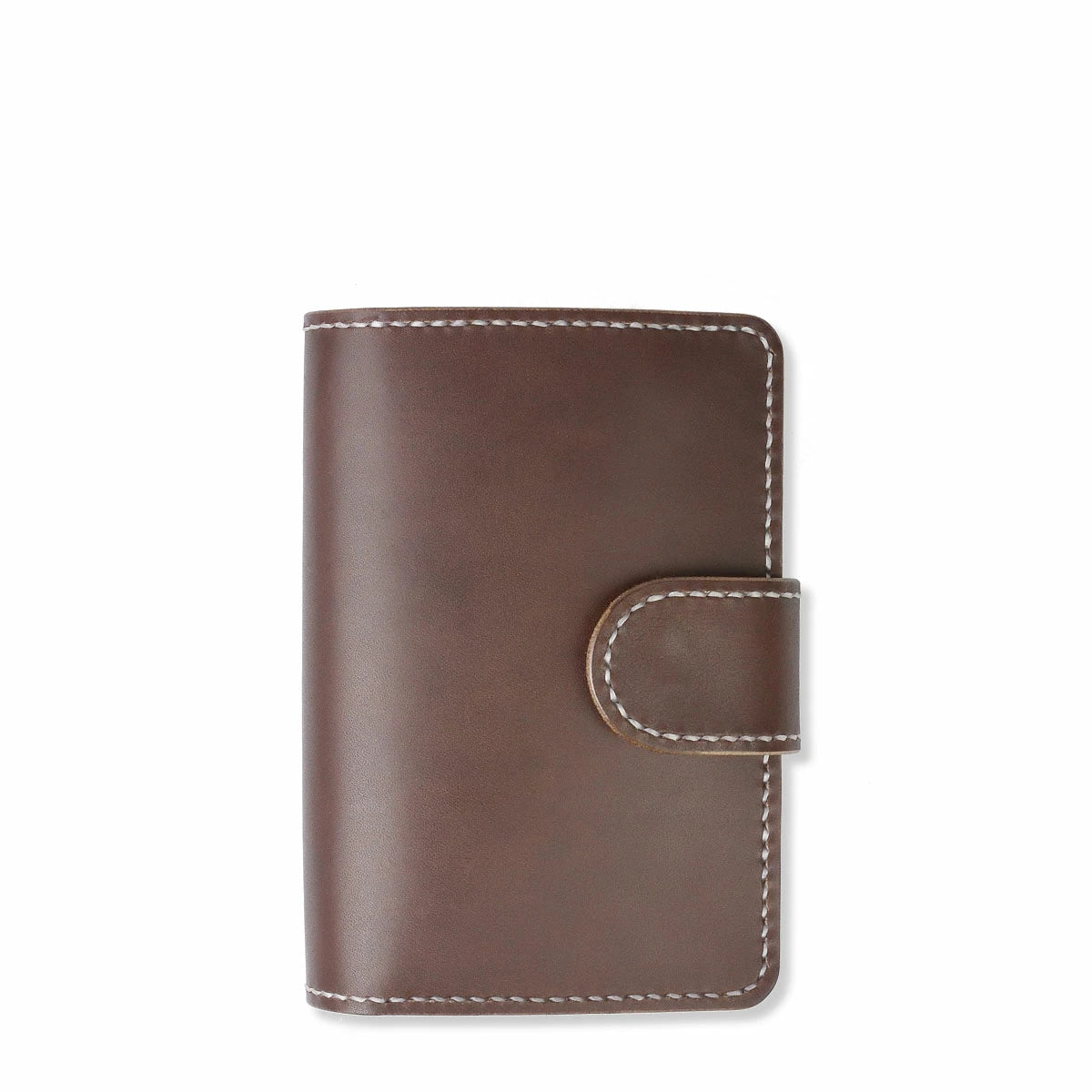 サムライクラフト システム手帳カバー 文庫本サイズ A6 サドルレザー オイルレザー 隠しボタン