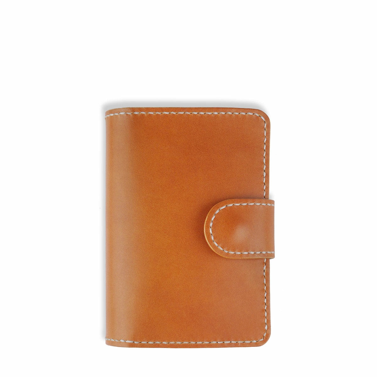 サムライクラフト システム手帳カバー 文庫本サイズ A6 サドルレザー オイルレザー 隠しボタン