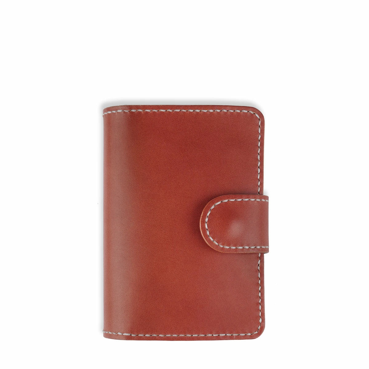 サムライクラフト システム手帳カバー 文庫本サイズ A6 サドルレザー オイルレザー 隠しボタン