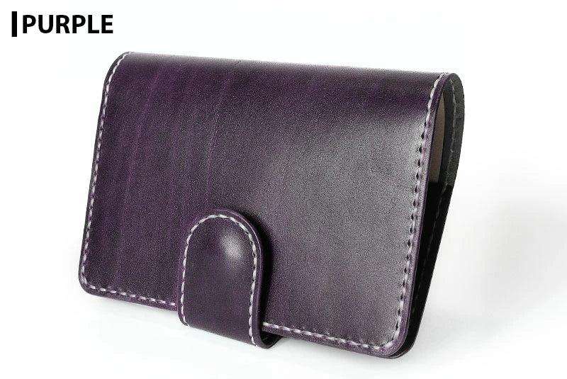 サムライクラフト システム手帳カバー 文庫本サイズ A6 ルガトショルダー 隠しボタン