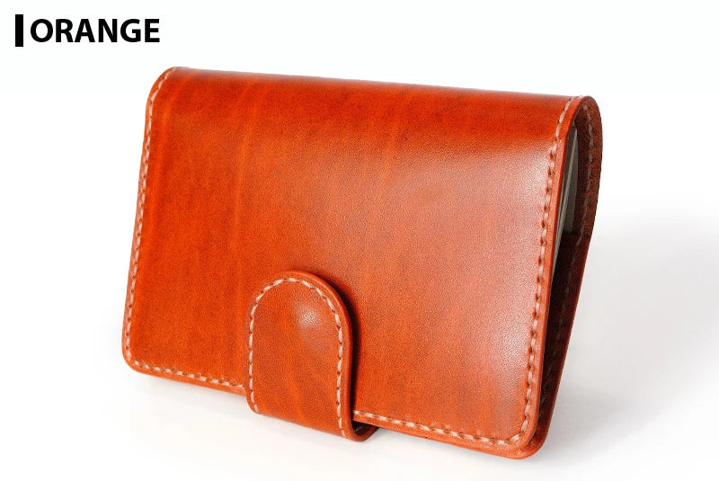 サムライクラフト システム手帳カバー 文庫本サイズ A6 ルガトショルダー 隠しボタン