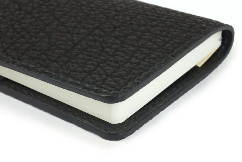 サムライクラフト 縦長手帳カバー シャークスキン オイルレザー 日本能率協会 NOLTY エクセルカジュアル1 1521