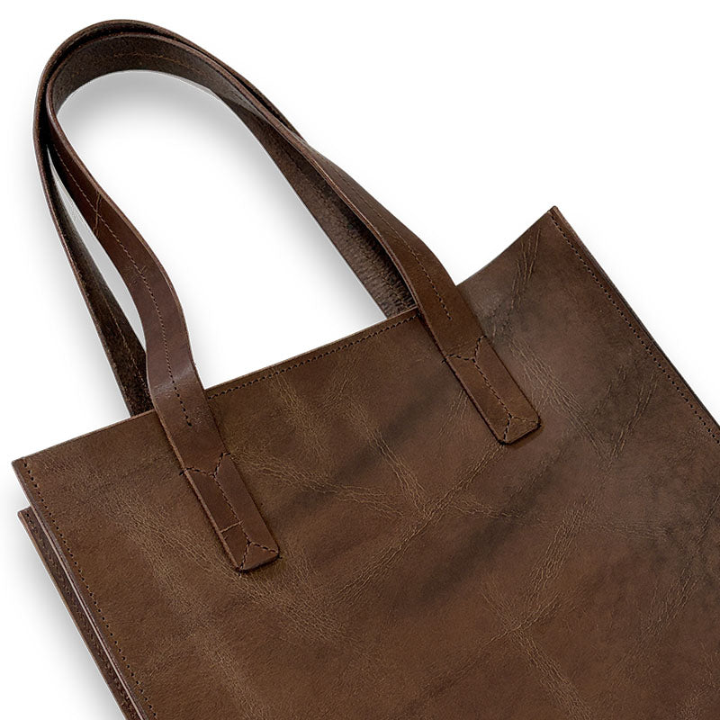 サムライクラフト 縦型トートバッグ OLMA（オルマ） ｜ダメージドレザー　【数量限定1個】