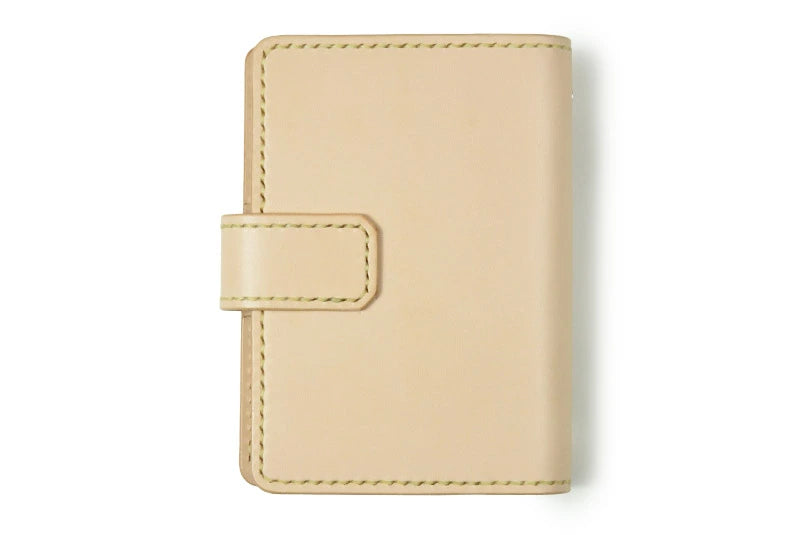 サムライクラフト システム手帳カバー ミニ6穴 バインダー コンチョ付き サドルレザー オイルレザー