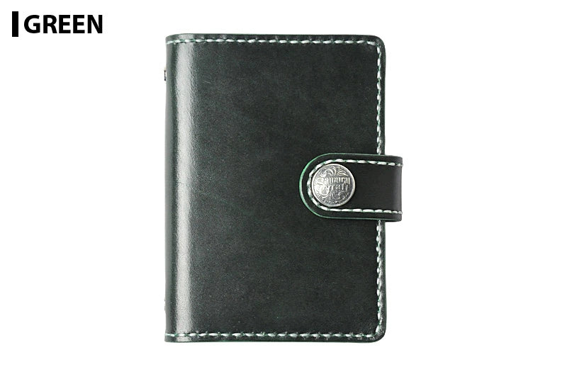 サムライクラフト システム手帳カバー ミニ6穴 バインダー コンチョ付き ルガトショルダー