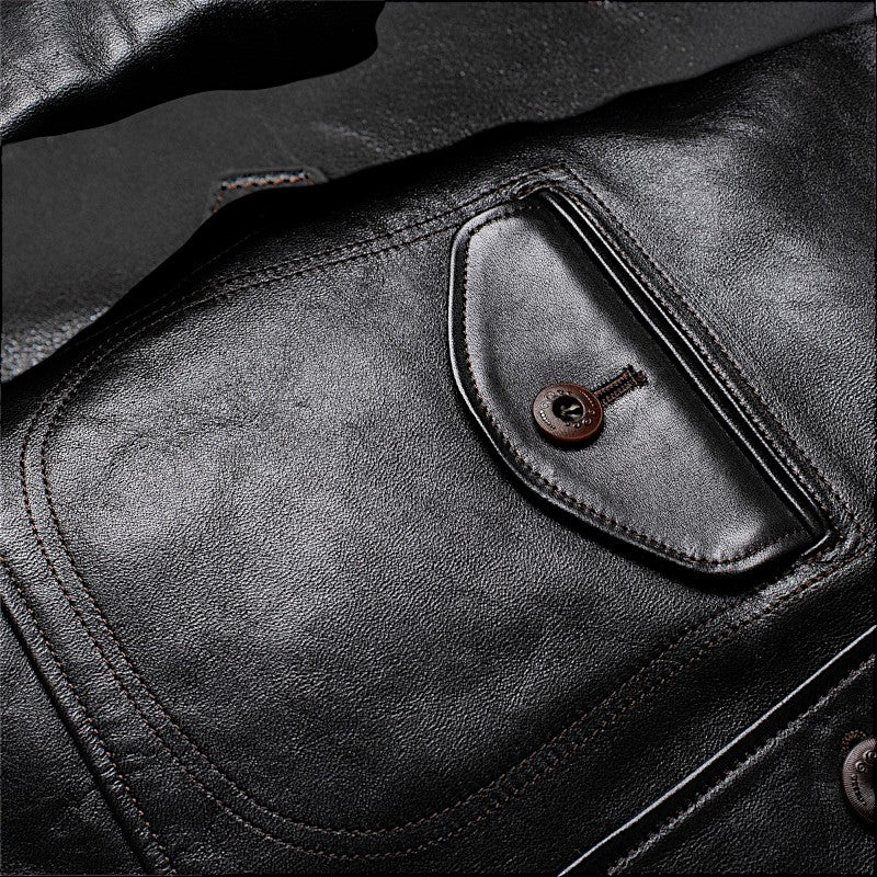 オルゲイユ OR-4002C コサック ジャケット レザー ジャケット ステアハイド 牛革 ミリタリー ヴィンテージ クラシック 日本製 ダルチザン