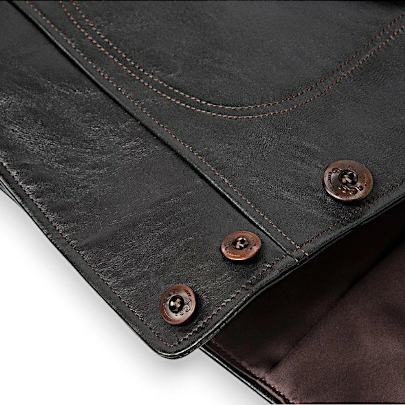 オルゲイユ OR-4002C コサック ジャケット レザー ジャケット ステアハイド 牛革 ミリタリー ヴィンテージ クラシック 日本製 ダルチザン