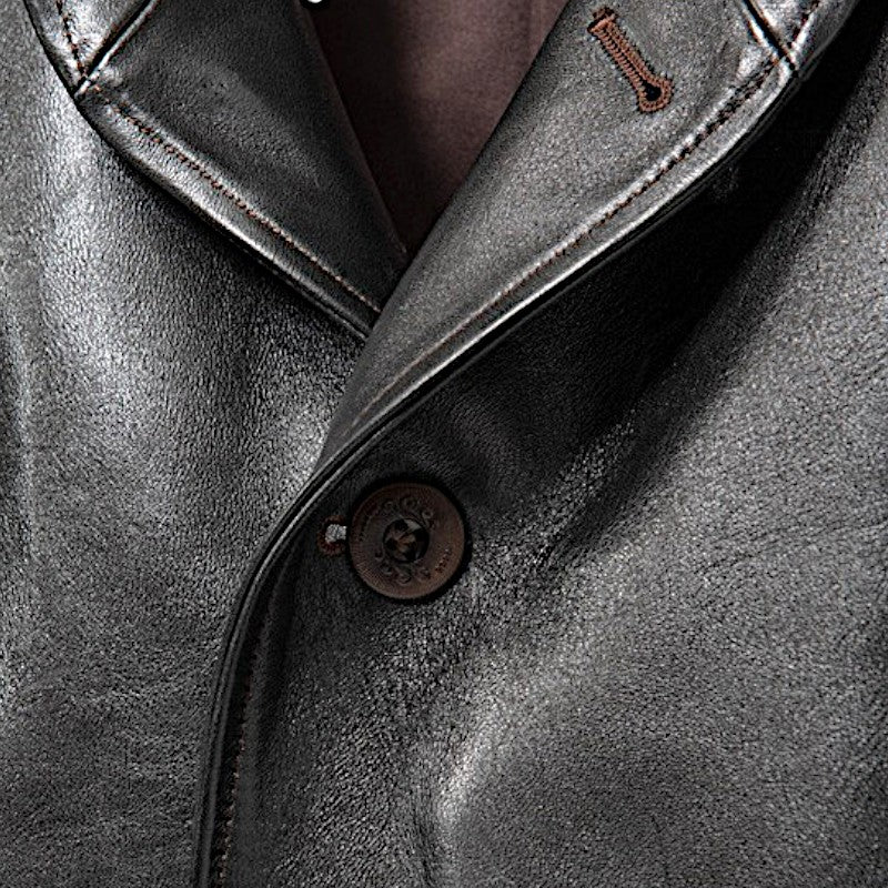 オルゲイユ OR-4002C コサック ジャケット レザー ジャケット ステアハイド 牛革 ミリタリー ヴィンテージ クラシック 日本製 ダルチザン