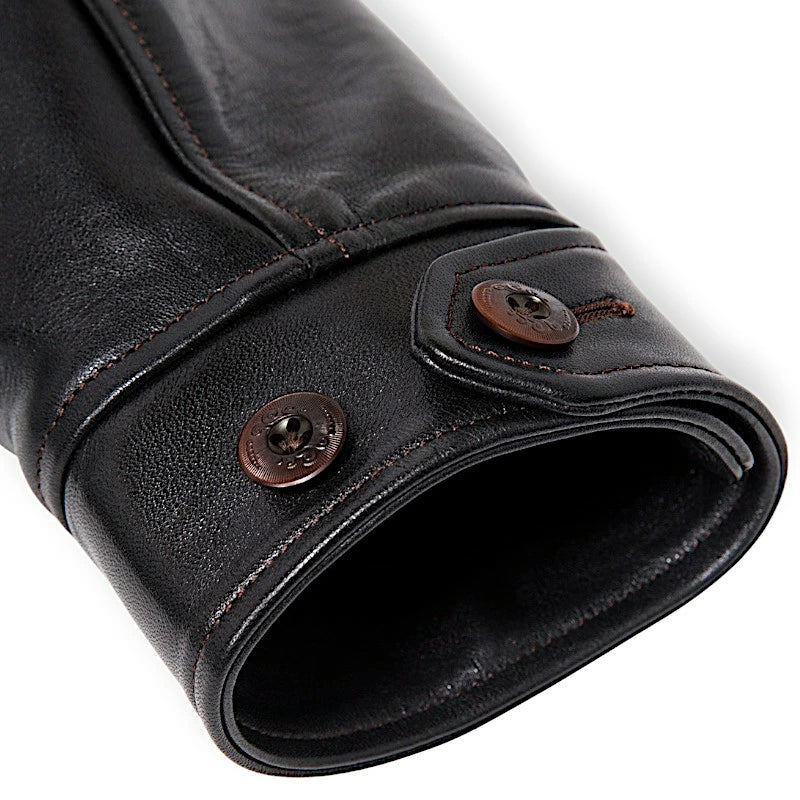 オルゲイユ OR-4002C コサック ジャケット レザー ジャケット ステアハイド 牛革 ミリタリー ヴィンテージ クラシック 日本製 ダルチザン