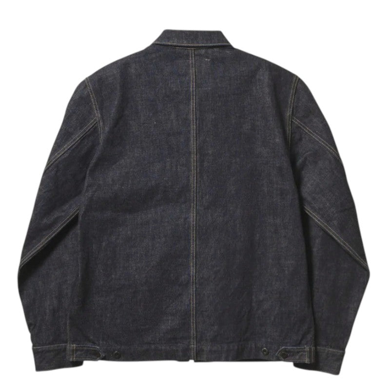 オルゲイユ OR-402 Tailor Denim Zip Jacket テーラーデニムジップジャケット ワンウォッシュ