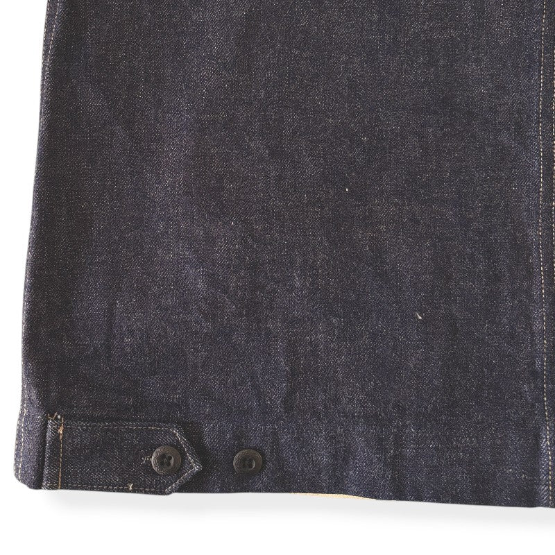 オルゲイユ OR-402 Tailor Denim Zip Jacket テーラーデニムジップジャケット ワンウォッシュ