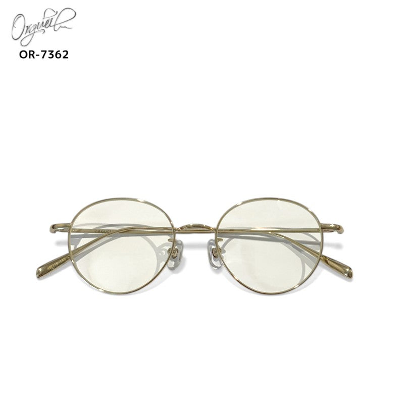 【ORGUEIL】 オルゲイユ R-7362 メタルフレームグラス Metal Frame Glasses メガネ 眼鏡 ケース付き