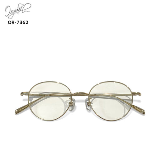 【ORGUEIL】 オルゲイユ R-7362 メタルフレームグラス Metal Frame Glasses メガネ 眼鏡 ケース付き