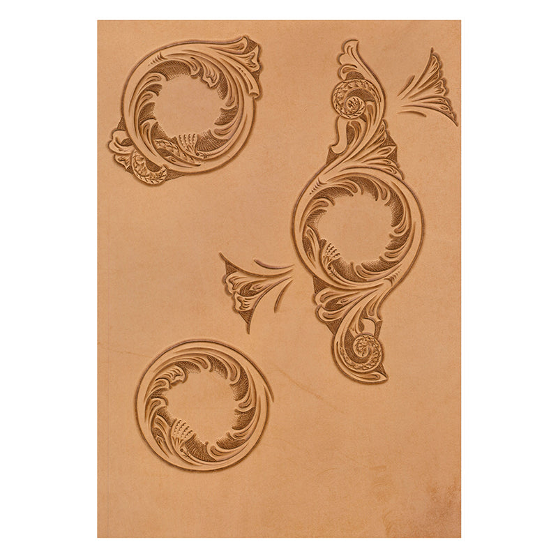 サムライクラフト カービングパターンブック 唐草模様 【No.001】 立田 良徳著 レザークラフト 本