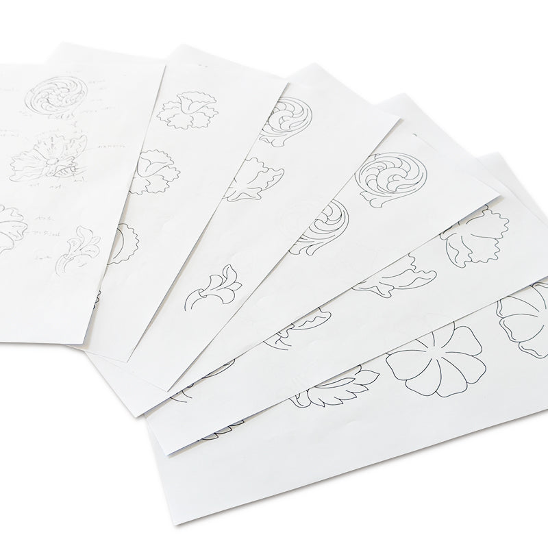 サムライクラフト カービングパターンブック フラワー集 B 【No.003】 立田 良徳著 レザークラフト 本