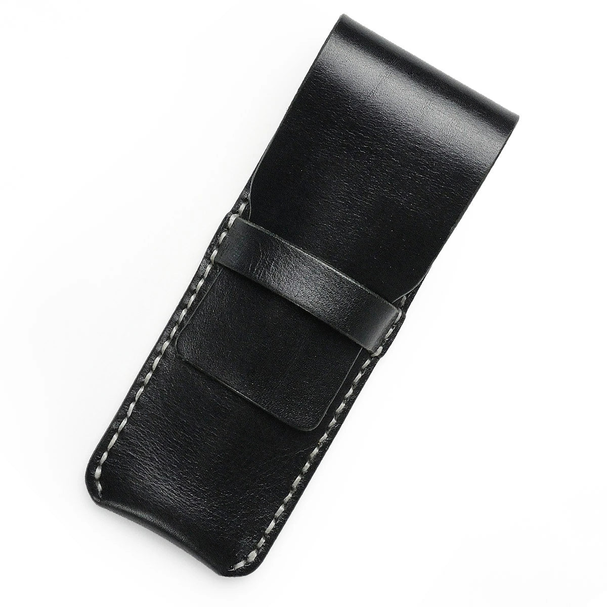 サムライクラフト 2本挿しペンケース ペンシース フラップ差込式 縦型ペンケース筆入れ シンプル ルガトショルダー