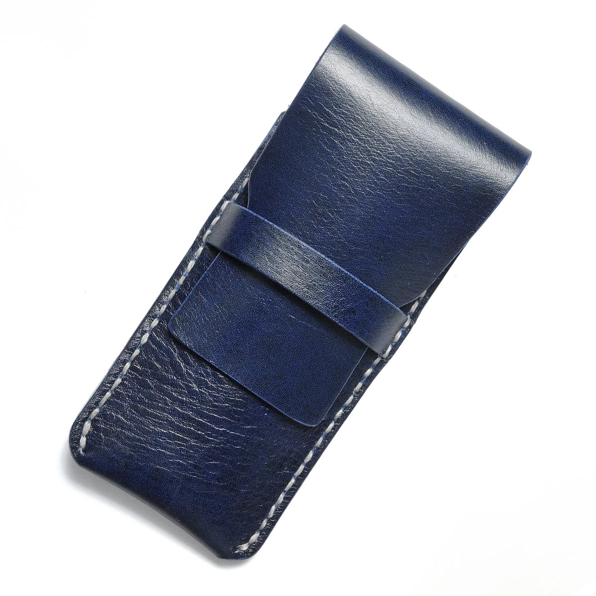 サムライクラフト 2本挿しペンケース ペンシース フラップ差込式 縦型ペンケース筆入れ シンプル ルガトショルダー